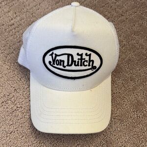 Von Dutch Classic White Cap